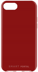 iPhone SE series- Rött silikonskal (Max 1 skal per köpt iPhone ingår)